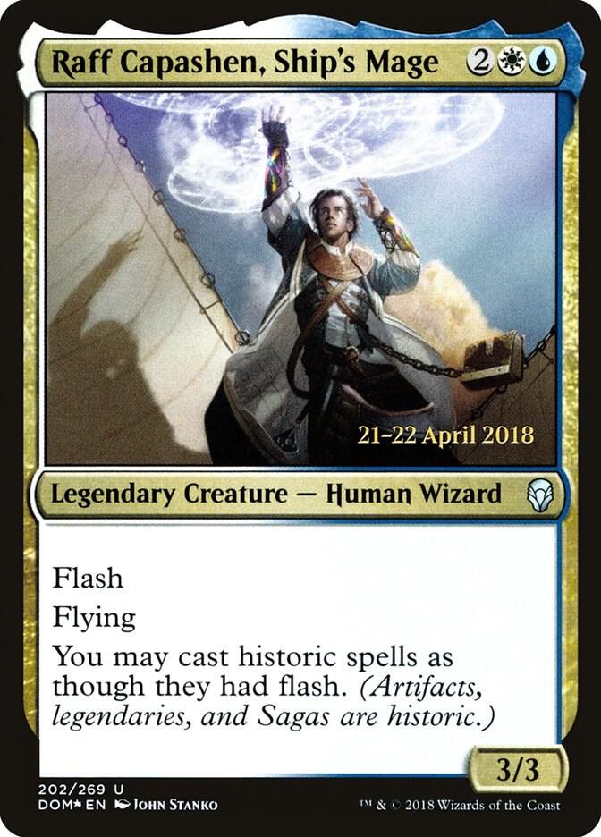 Raff Capashen, Ship's Mage [Prerelease Cards] 202