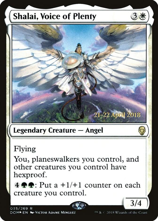 Shalai, Voice of Plenty [Prerelease Cards] 35