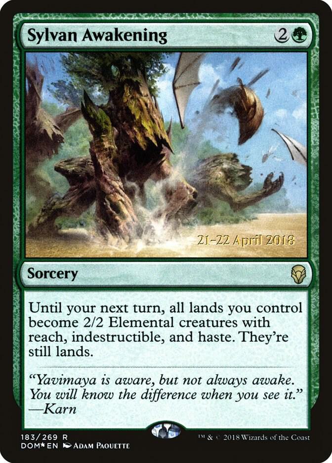 Sylvan Awakening [Prerelease Cards] 183