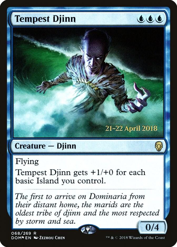 Tempest Djinn [Prerelease Cards] 68
