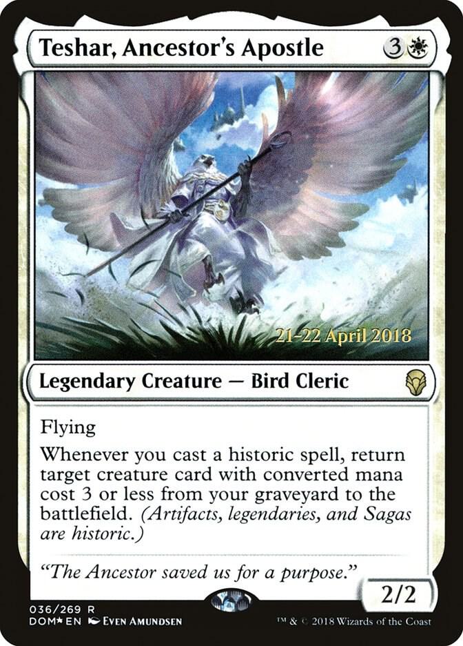 Teshar, Ancestor's Apostle [Prerelease Cards] 36