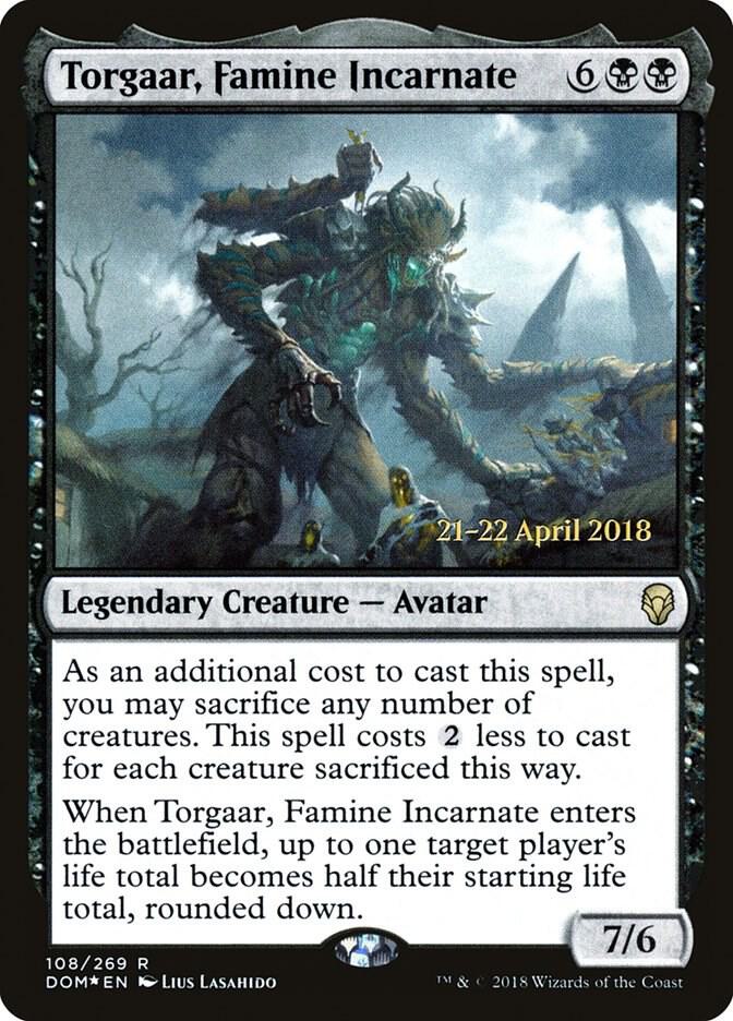 Torgaar, Famine Incarnate [Prerelease Cards] 108
