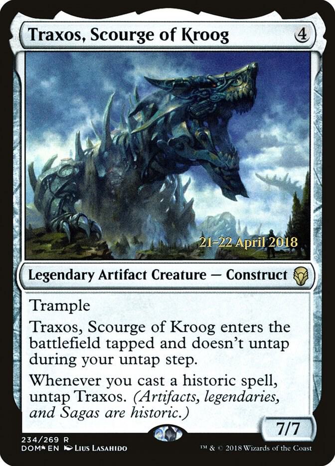 Traxos, Scourge of Kroog [Prerelease Cards] 234