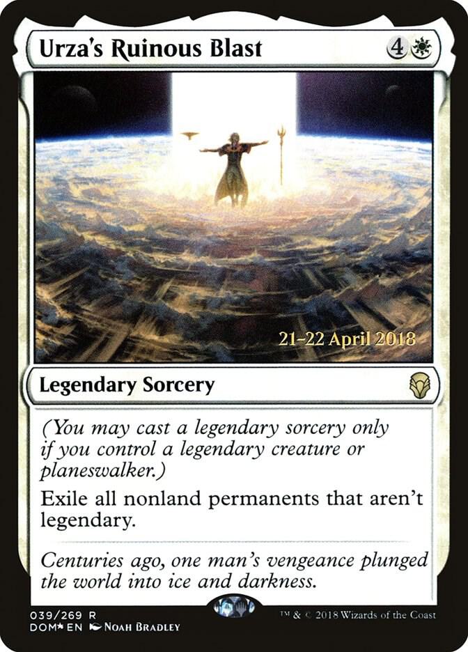 Urza's Ruinous Blast [Prerelease Cards] 39