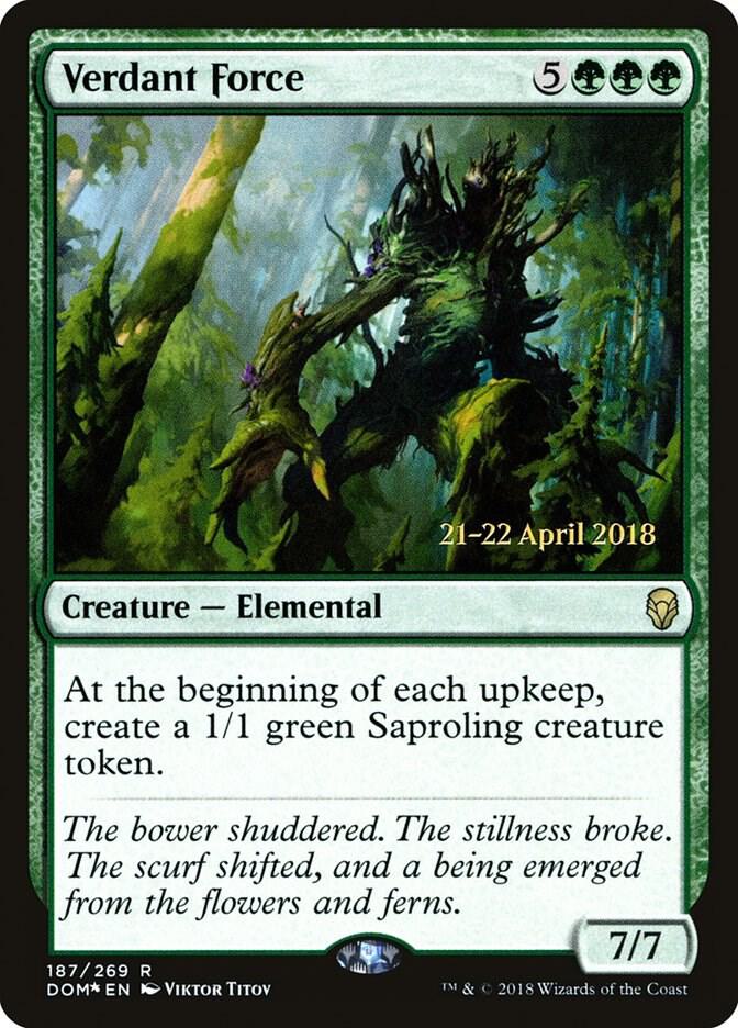 Verdant Force [Prerelease Cards] 187