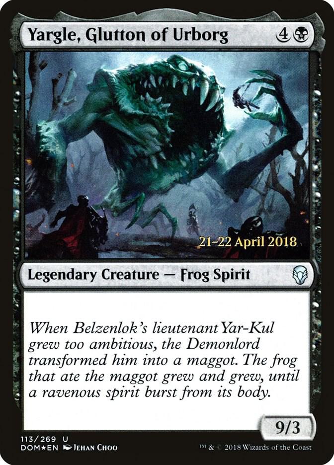 Yargle, Glutton of Urborg [Prerelease Cards] 113