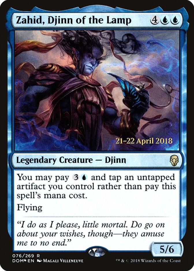 Zahid, Djinn of the Lamp [Prerelease Cards] 76