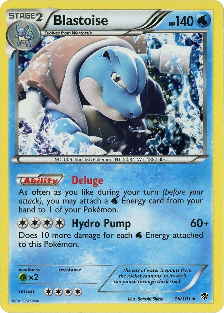 Blastoise - 16/101 (Cosmos Holo) [Blister Exclusives] 016/101