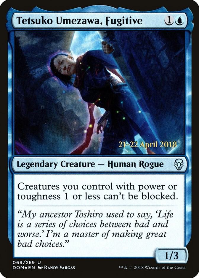Tetsuko Umezawa, Fugitive [Prerelease Cards] 69