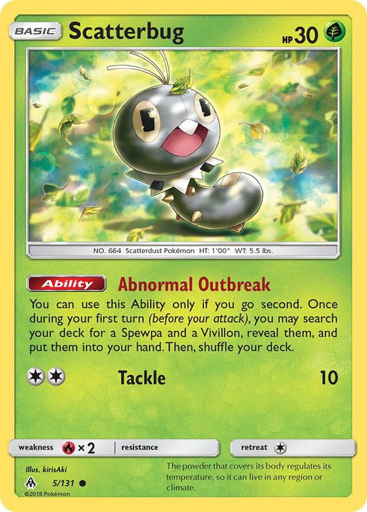 Scatterbug (5) [SM - Forbidden Light] 5/131
