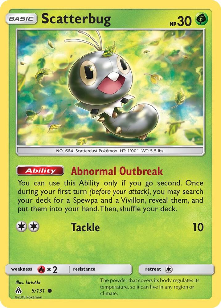 Scatterbug (5) [SM - Forbidden Light] 5/131