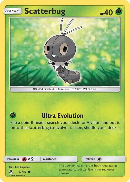 Scatterbug (6) [SM - Forbidden Light] 6/131