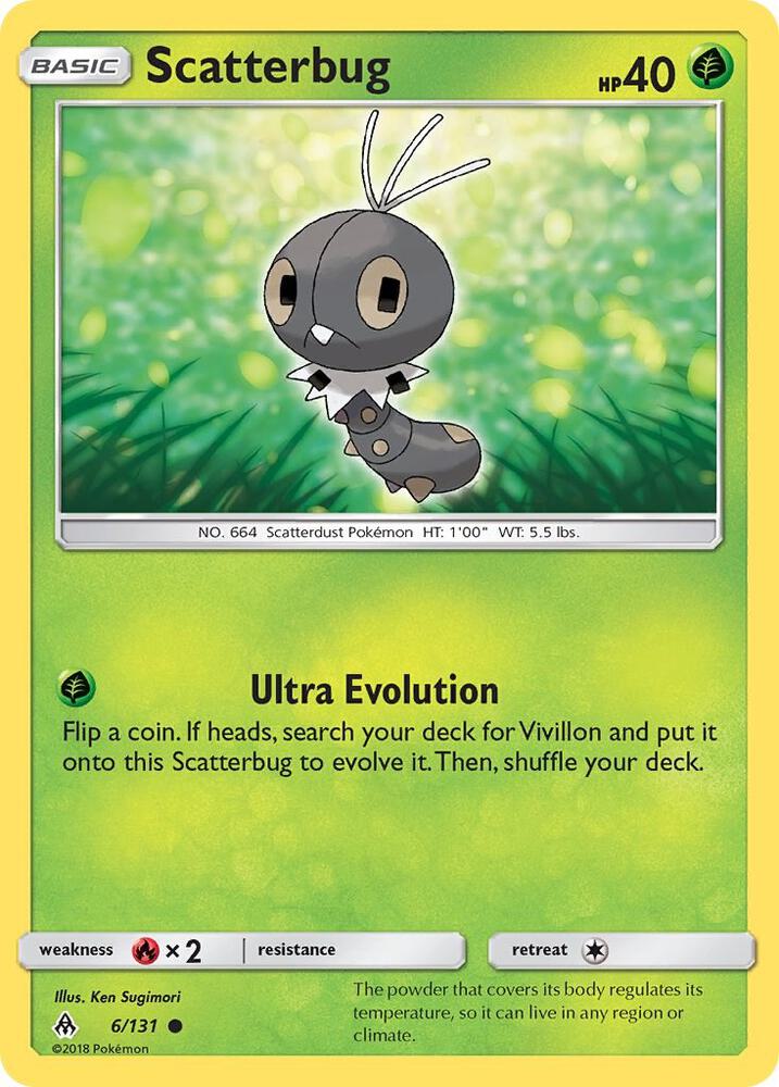 Scatterbug (6) [SM - Forbidden Light] 6/131