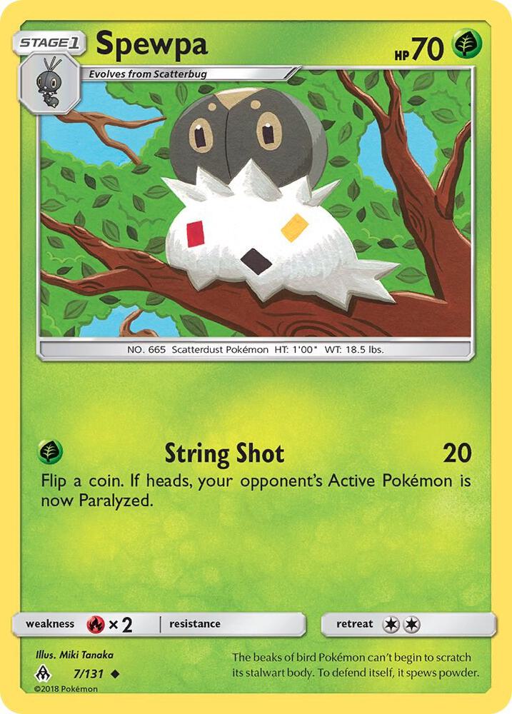 Spewpa [SM - Forbidden Light] 7/131