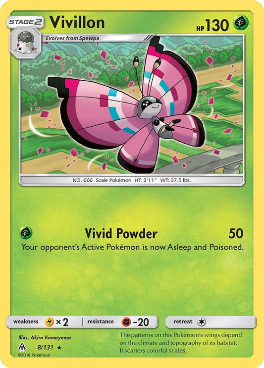 Vivillon [SM - Forbidden Light] 8/131