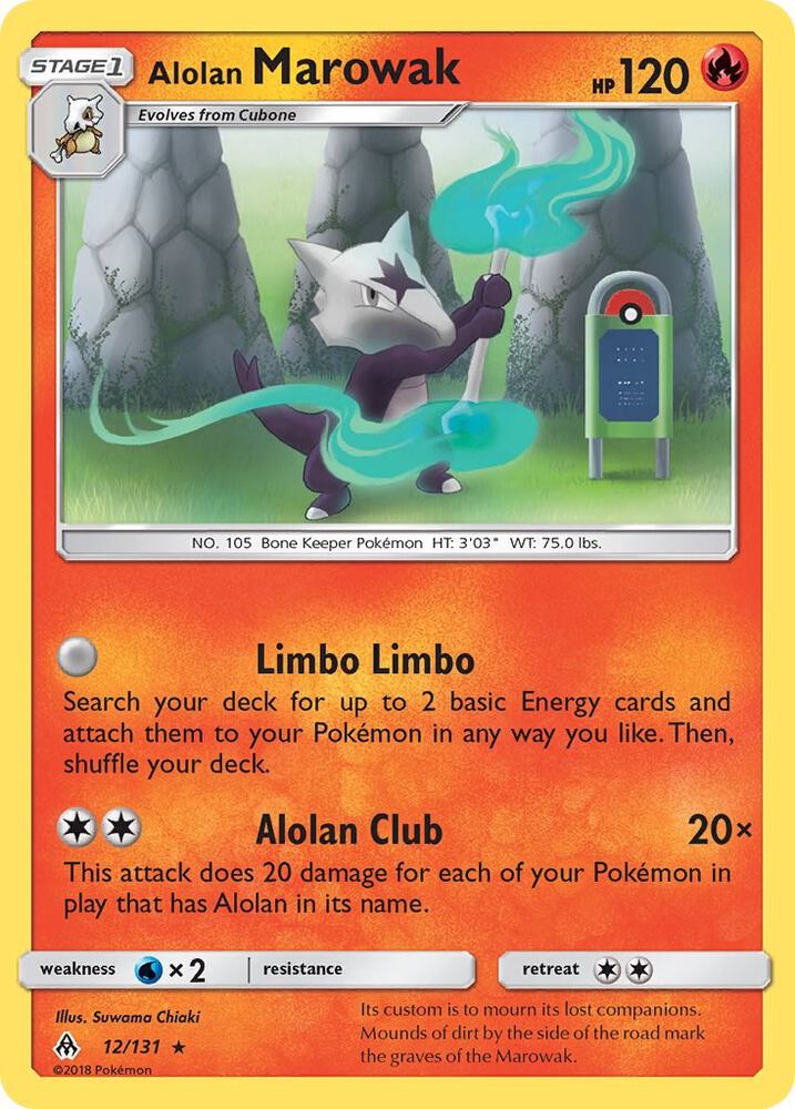 Alolan Marowak [SM - Forbidden Light] 12/131