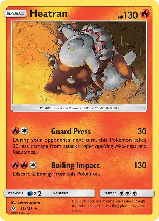 Heatran [SM - Forbidden Light] 13/131