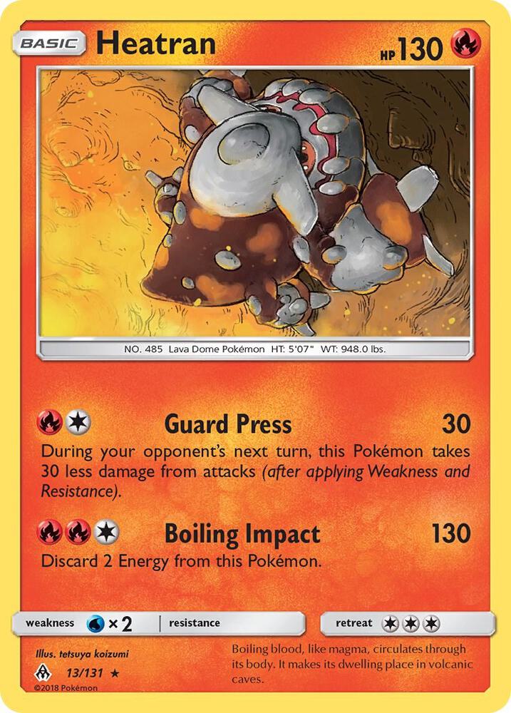 Heatran [SM - Forbidden Light] 13/131