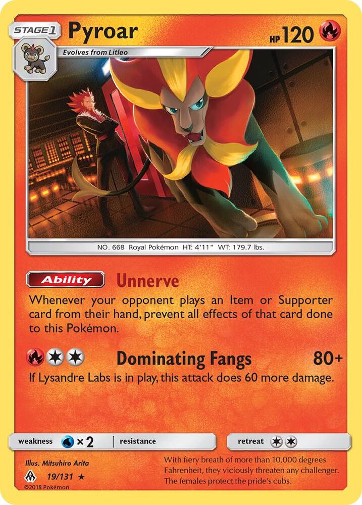 Pyroar [SM - Forbidden Light] 19/131