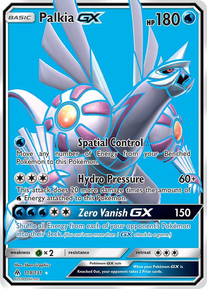 Palkia GX (Full Art) [SM - Forbidden Light] 119/131