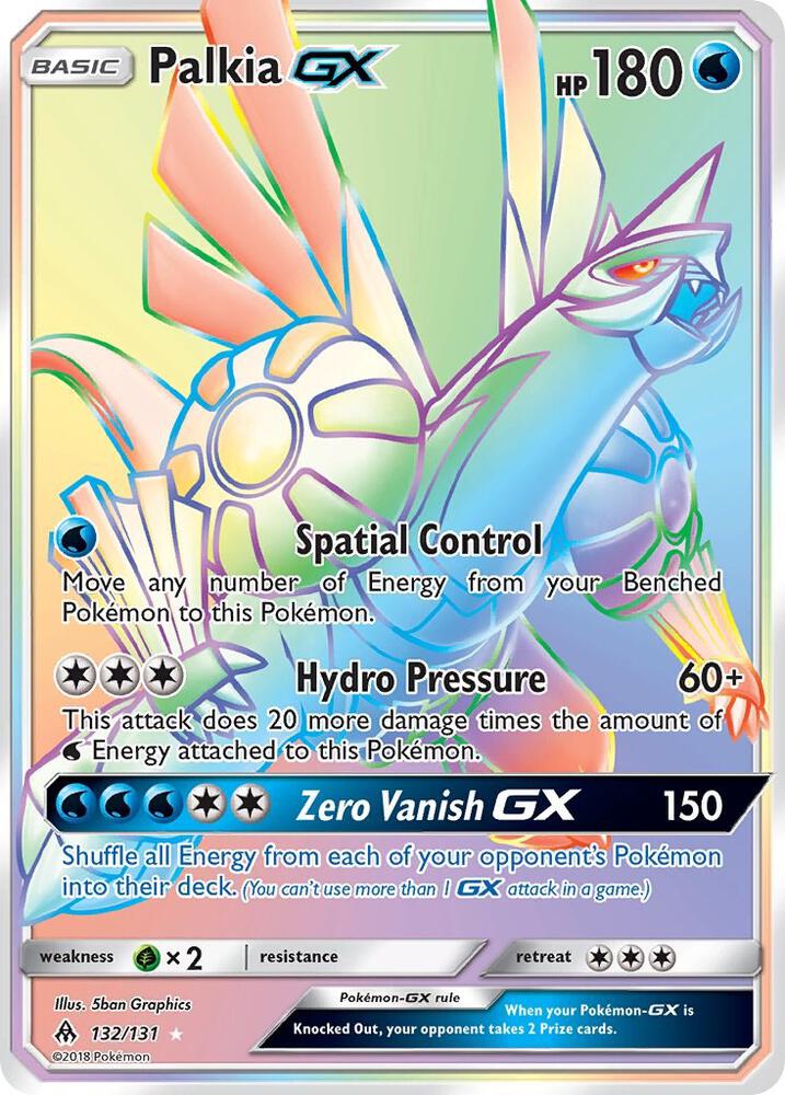 Palkia GX (Secret) [SM - Forbidden Light] 132/131