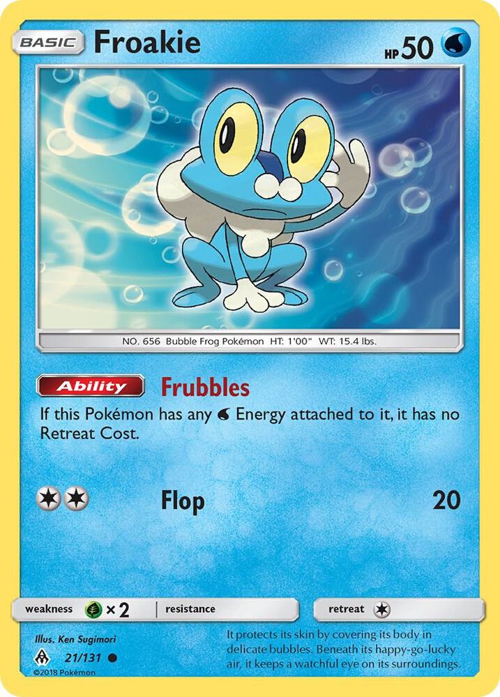 Froakie (21) [SM - Forbidden Light] 21/131