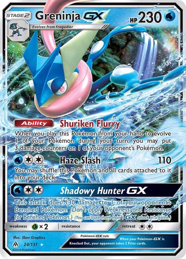Greninja GX [SM - Forbidden Light] 24/131