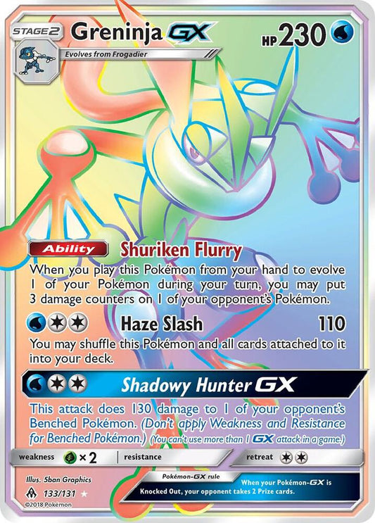 Greninja GX (Secret) [SM - Forbidden Light] 133/131