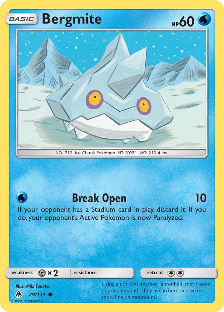 Bergmite [SM - Forbidden Light] 29/131