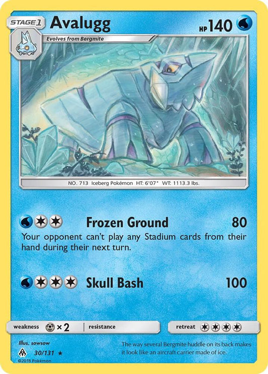 Avalugg [SM - Forbidden Light] 30/131
