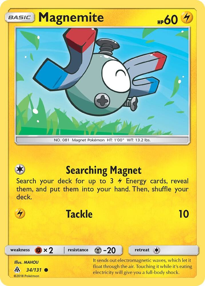 Magnemite [SM - Forbidden Light] 34/131