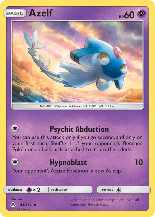 Azelf [SM - Forbidden Light] 43/131