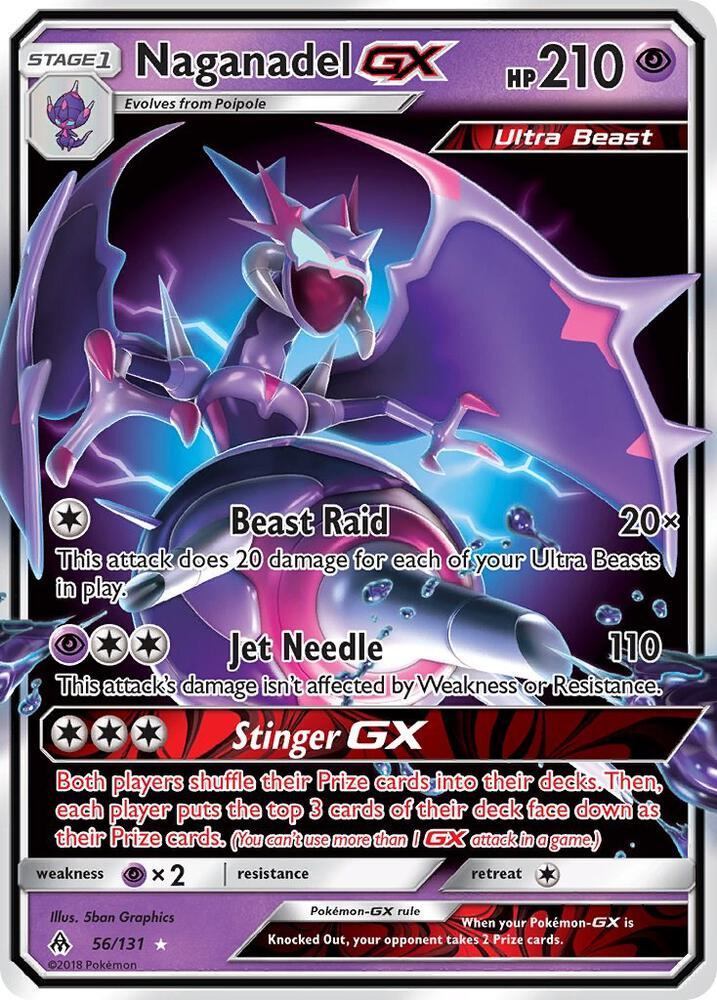 Naganadel GX [SM - Forbidden Light] 56/131