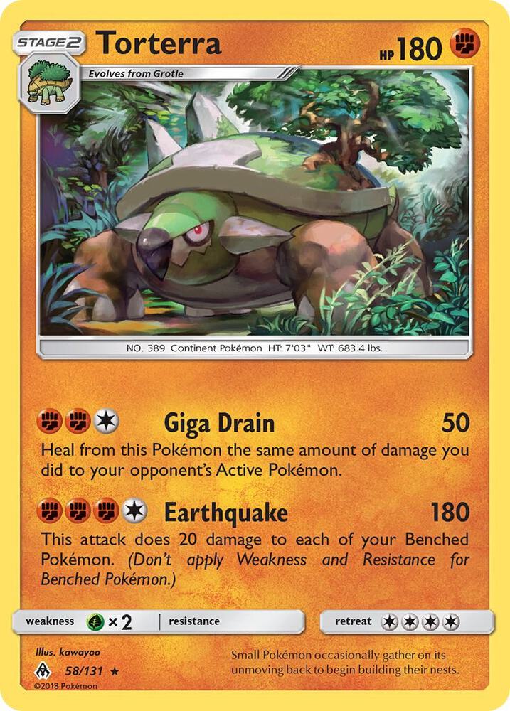 Torterra [SM - Forbidden Light] 58/131