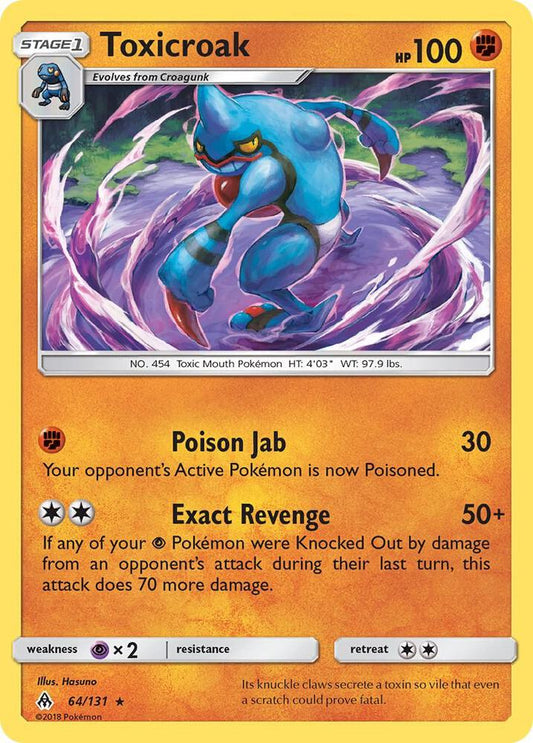 Toxicroak [SM - Forbidden Light] 64/131