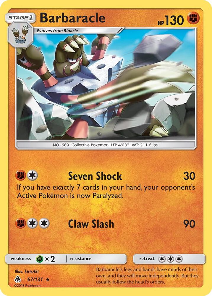Barbaracle [SM - Forbidden Light] 67/131