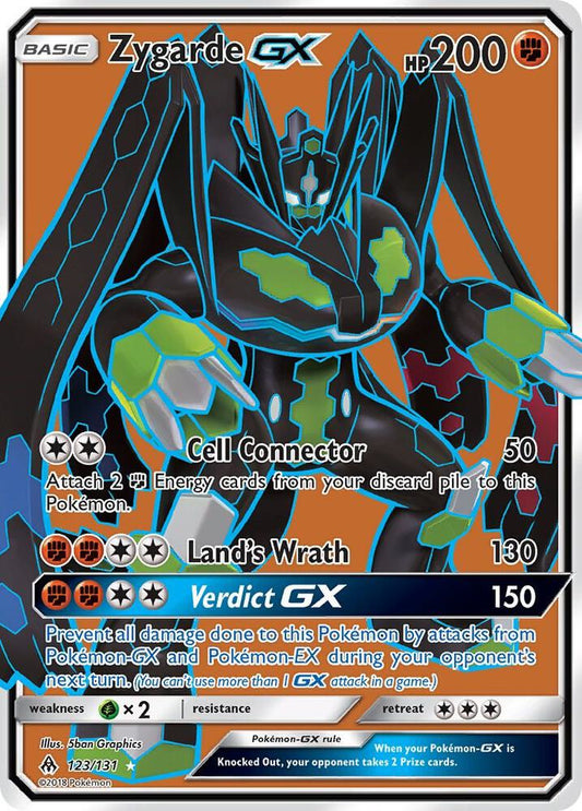 Zygarde GX (Full Art) [SM - Forbidden Light] 123/131