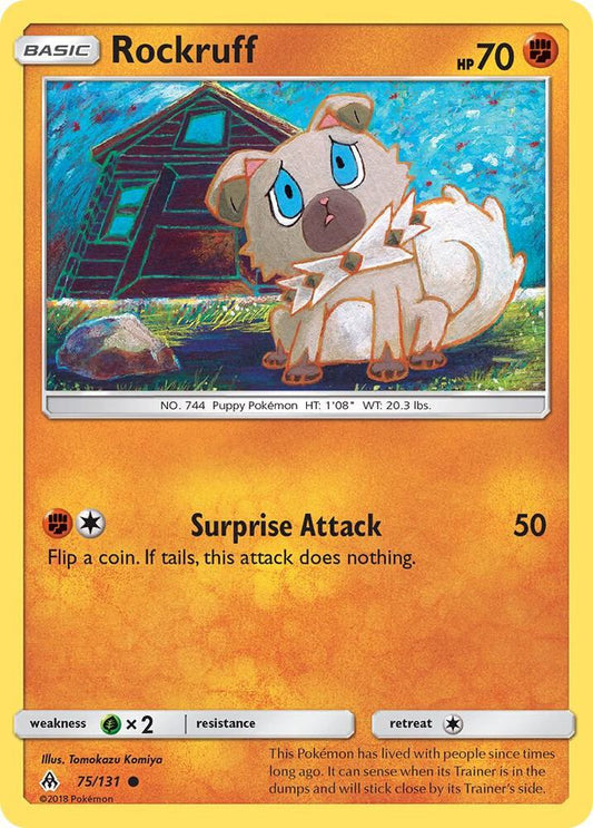 Rockruff [SM - Forbidden Light] 75/131