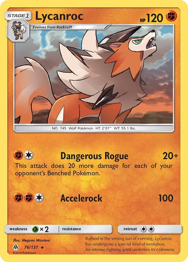 Lycanroc [SM - Forbidden Light] 76/131