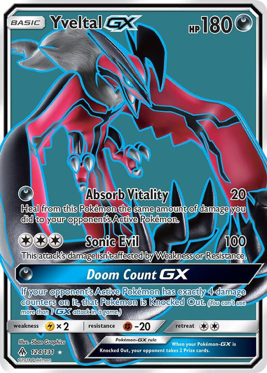 Yveltal GX (Full Art) [SM - Forbidden Light] 124/131