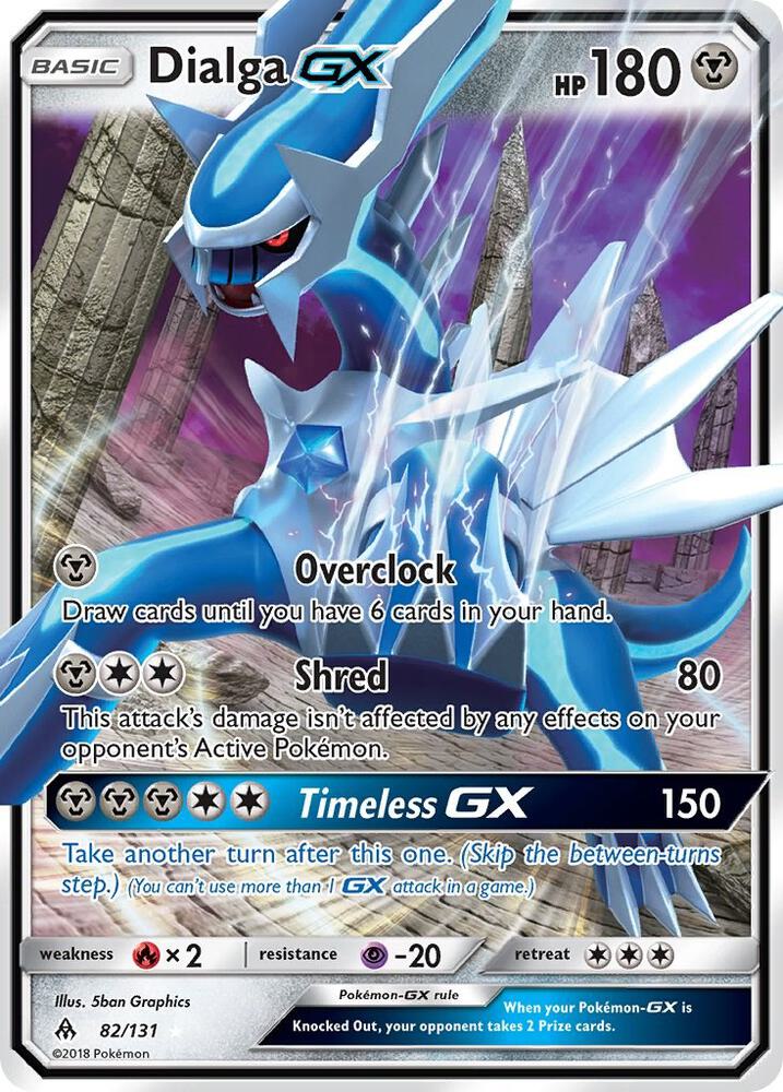 Dialga GX [SM - Forbidden Light] 82/131