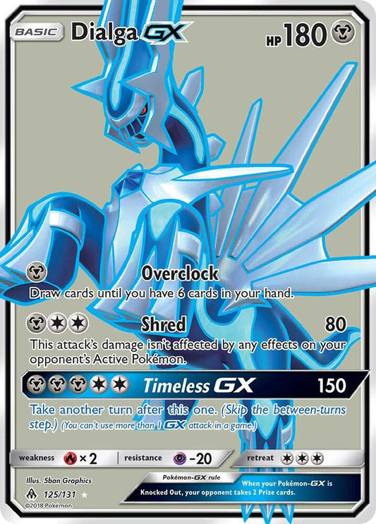 Dialga GX (Full Art) [SM - Forbidden Light] 125/131