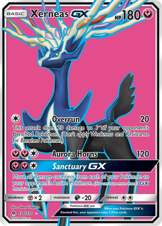 Xerneas GX (Full Art) [SM - Forbidden Light] 126/131