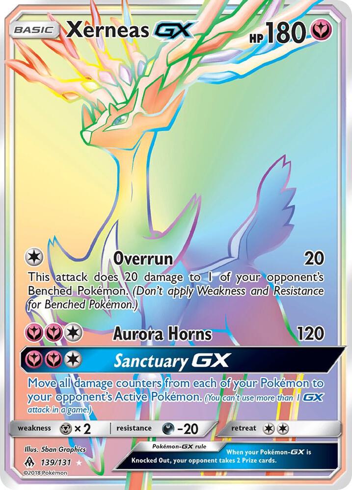 Xerneas GX (Secret) [SM - Forbidden Light] 139/131