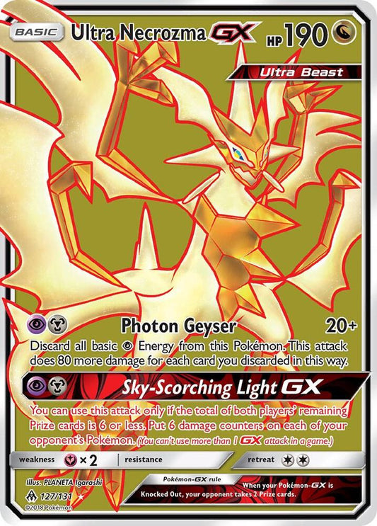 Ultra Necrozma GX (Full Art) [SM - Forbidden Light] 127/131