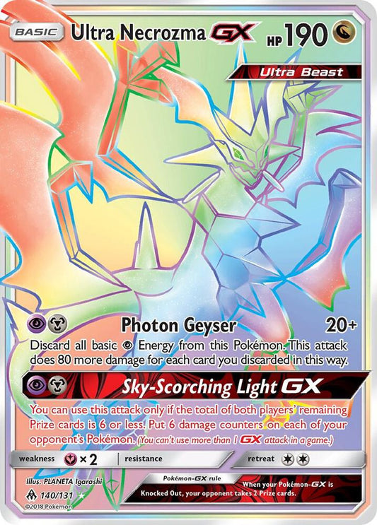 Ultra Necrozma GX (Secret) [SM - Forbidden Light] 140/131