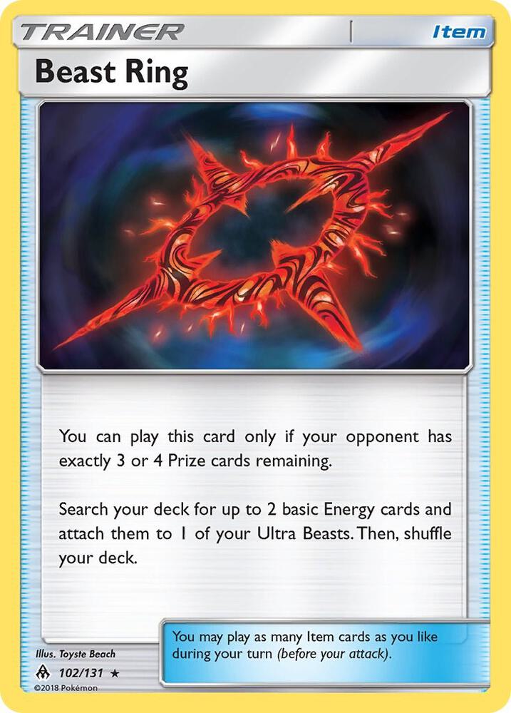 Beast Ring [SM - Forbidden Light] 102/131