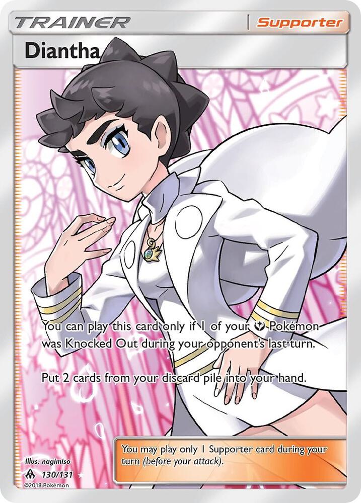 Diantha (Full Art) [SM - Forbidden Light] 130/131