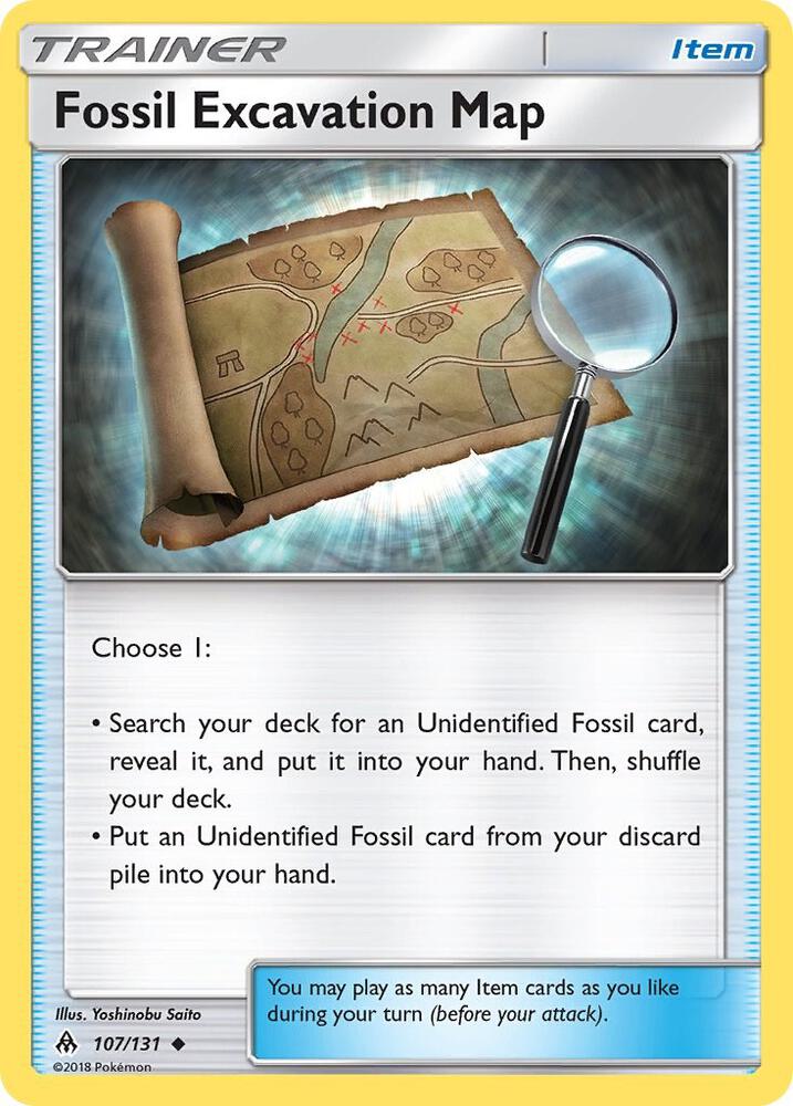 Fossil Excavation Map [SM - Forbidden Light] 107/131