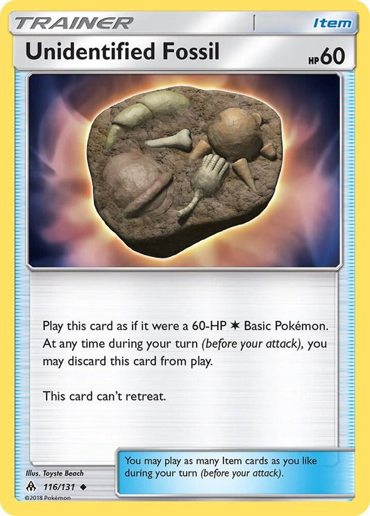 Unidentified Fossil [SM - Forbidden Light] 116/131